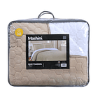 Quilt 1.5 Plazas Sherpa Beige 3