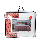 Plumón 2 Plazas Coral print Sherpa Kay 3