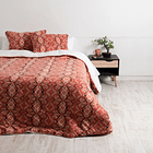 Plumón 2 Plazas Coral print Sherpa Kay 1