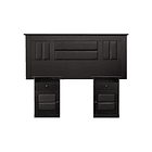 Set de muebles Lorraine Black 2 plazas 1