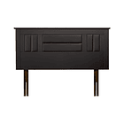 Set de muebles Lorraine Black 2 plazas 2