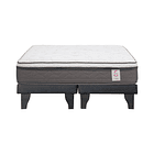 Cama Rosen Style 6 king + Base Europea 1