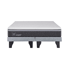 Cama CIC Ortopedic Advance King + Base Europea 2