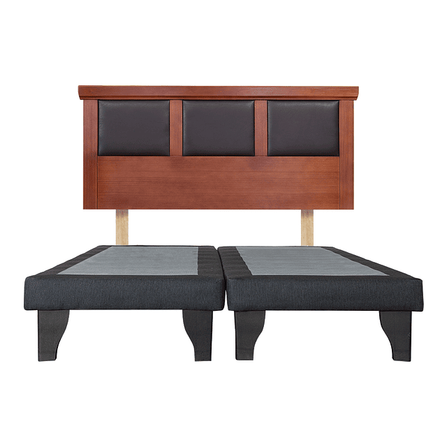 Bases Europeas king + Respaldo Torino Caramel
