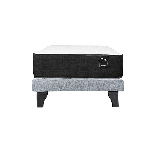 Cama BestBeds Infinity 1.5 plazas + Base gris