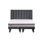 Cama CIC Balance 2 plazas + Bases + Respaldo Estambul 1