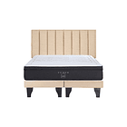 Cama Rosen Tempo 2 plazas + Bases + Respaldo Estambul 3