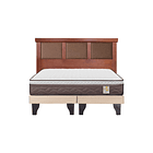 Cama Rosen New Style 4 Plus 2 plazas + Bases + Respaldo Torino 1