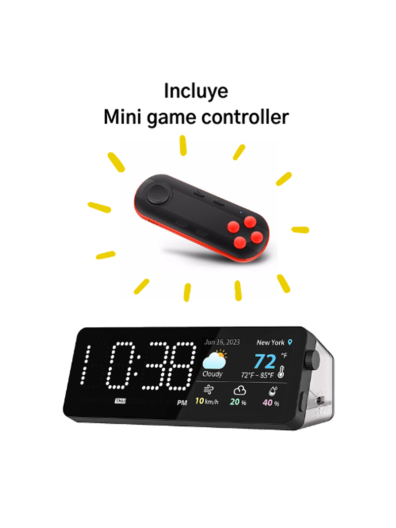 Pack Mini Dock: Un Vobot + Un mini game controller  1
