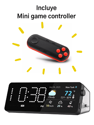 Pack Mini Dock: Un Vobot + Un mini game controller 