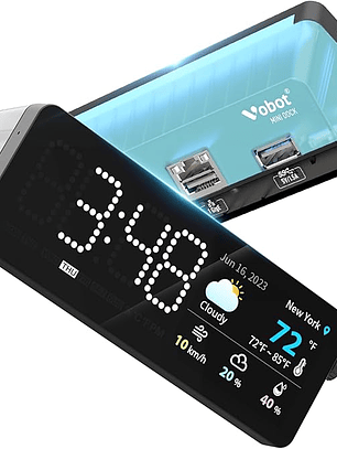 Pack Mini Dock: Un Vobot + Un mini game controller 