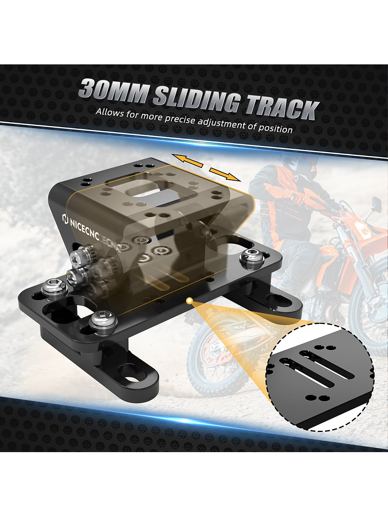 NiceCNC Soporte de montaje GPS Universal para manillar (DESCUENTO PREVENTA 10% - ENTREGAS MEDIADOS NOVIEMBRE) 4