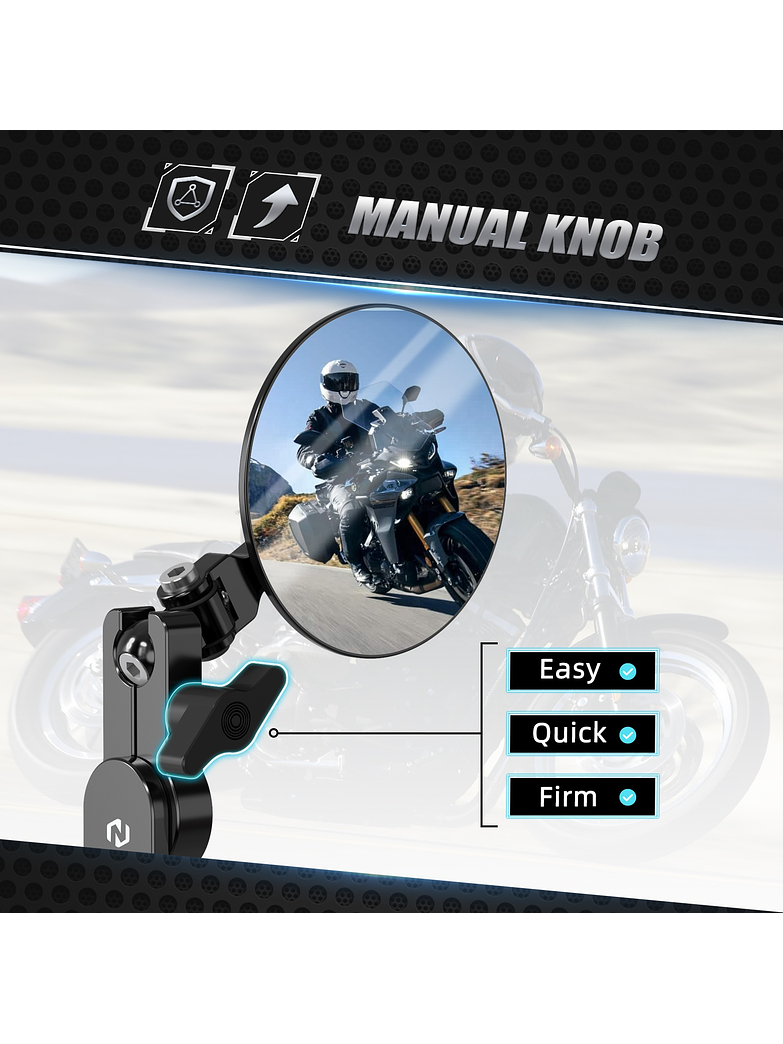 NiceCNC Quick Flip mirror (DESCUENTO PREVENTA 10% - ENTREGAS MEDIADOS NOVIEMBRE) 5