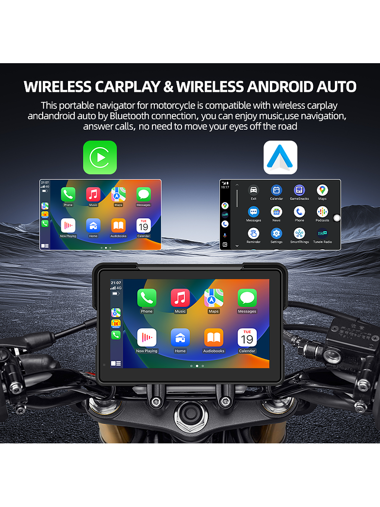 Pantalla Apple car Play/ Android Auto ADV - 7.0