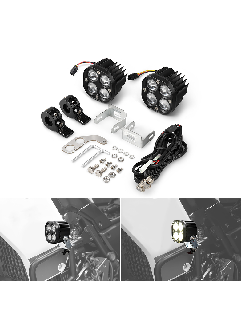 Kit de Iluminación LED NICECNC 25W – 2000 Lúmenes 1