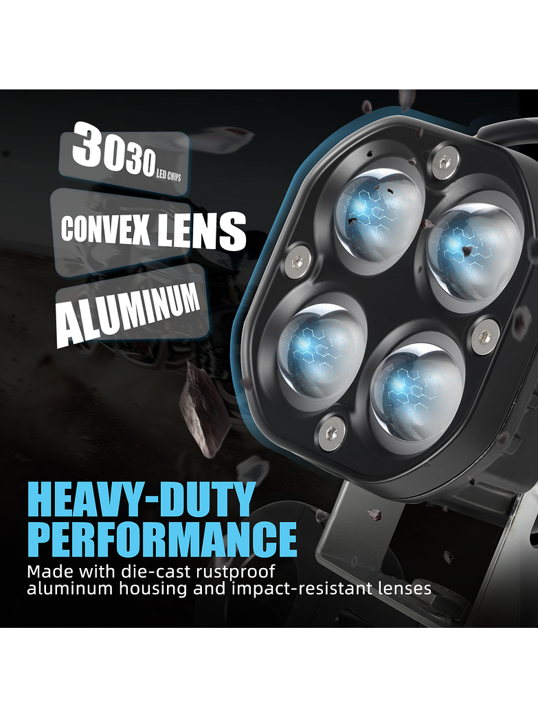 Kit de Iluminación LED NICECNC 25W – 2000 Lúmenes 6