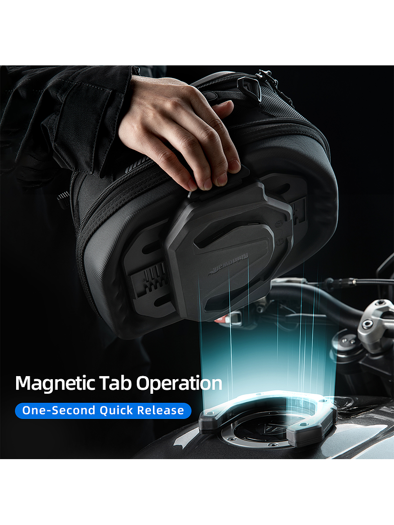 Bolso Magnético de Estanque Rhinowalk – Mechanic Series X 5