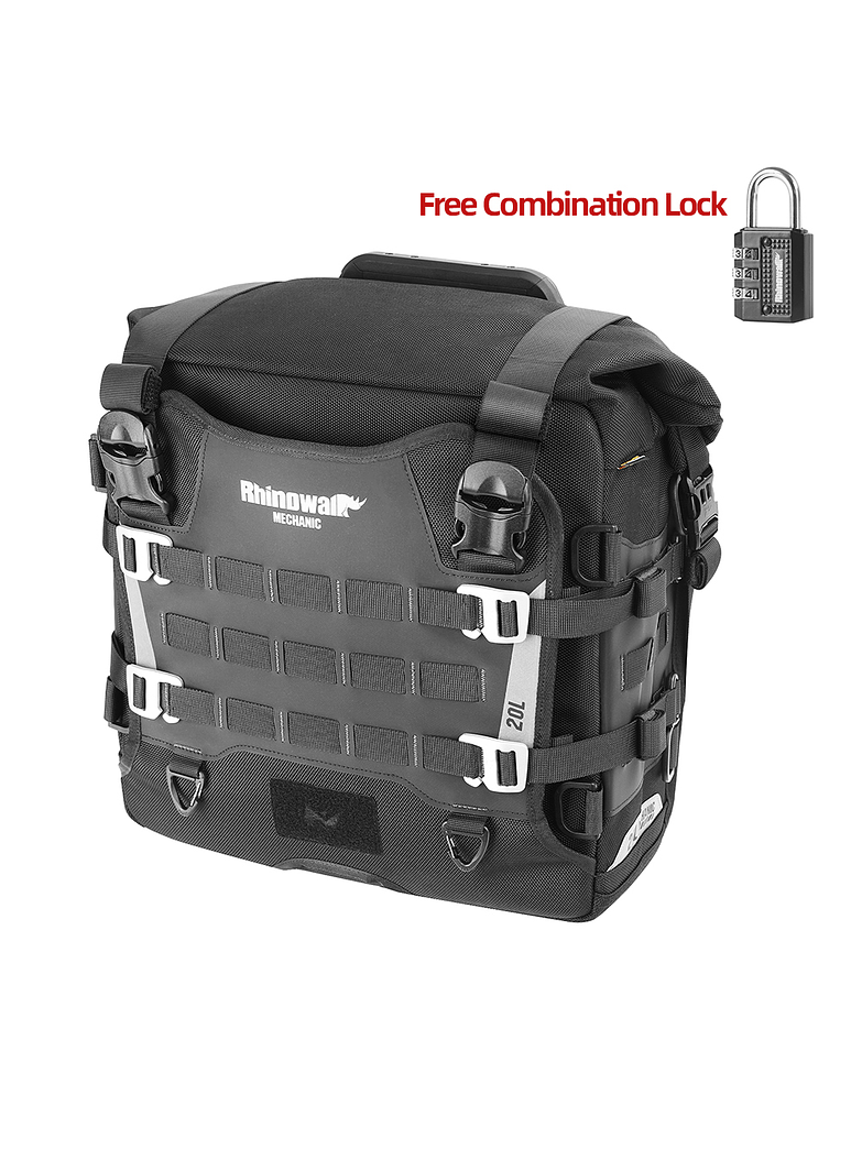 Bolsa Lateral de Motocicleta Rhinowalk 20L 