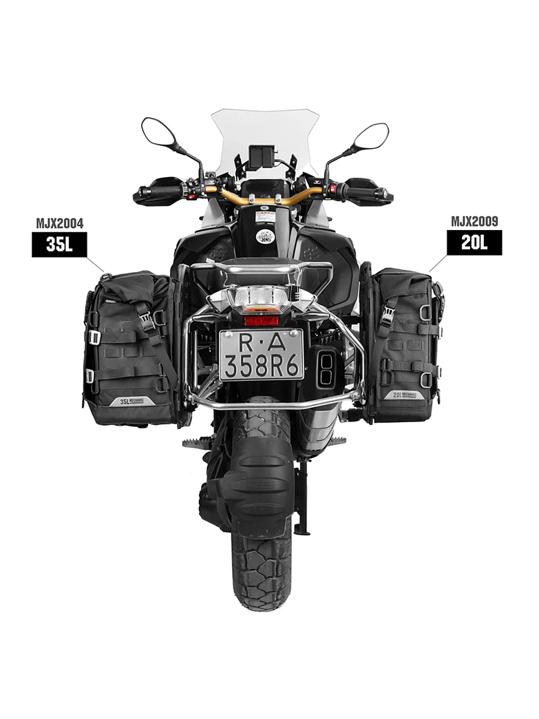 Bolsa Lateral de Motocicleta Rhinowalk 20L 