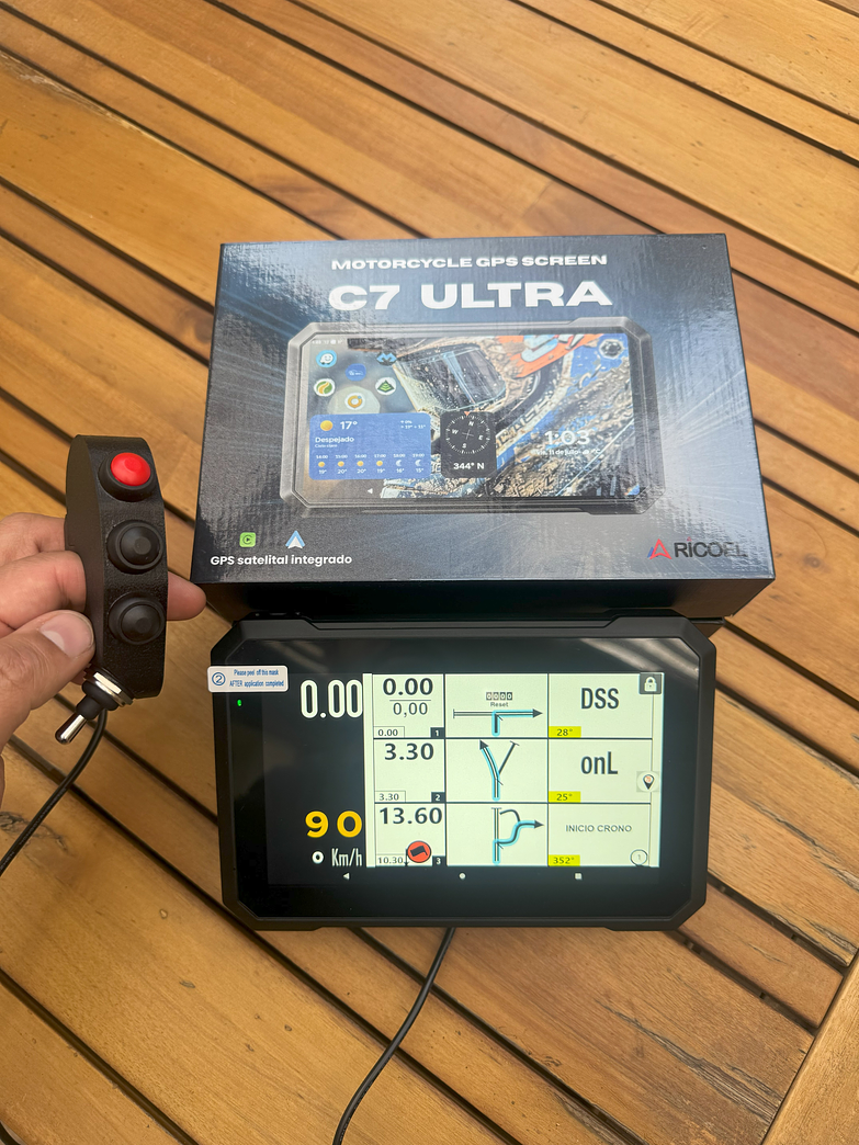 Pantalla para Moto GPS, C7 ULTRA - OPEN BOX  11