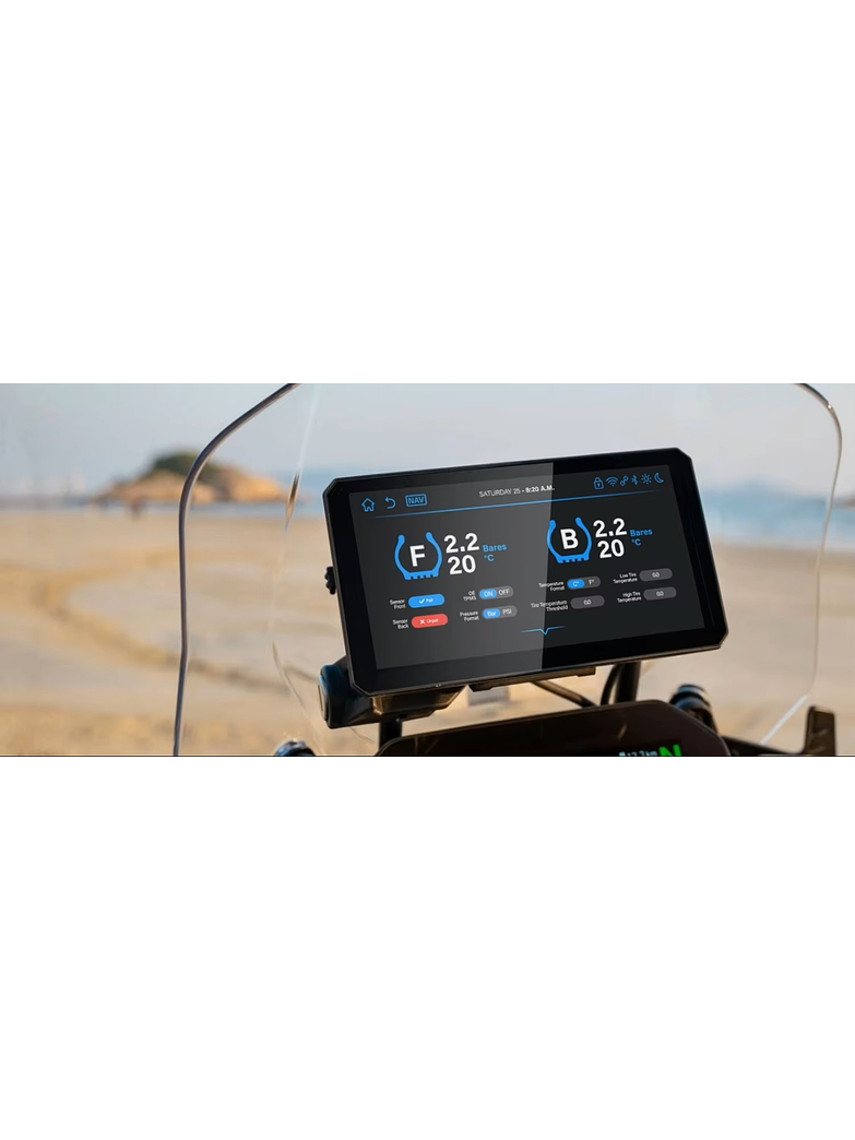 Pantalla para MOTOS BMW  C6 (PREVENTA / 10% OFF / entrega primera semana de abril) 3