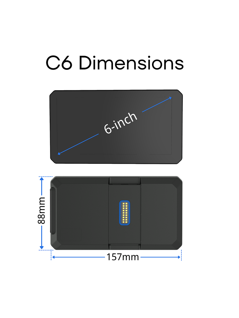 Pantalla para MOTOS BMW  C6 (PREVENTA / 10% OFF / entrega primera semana de abril) 6