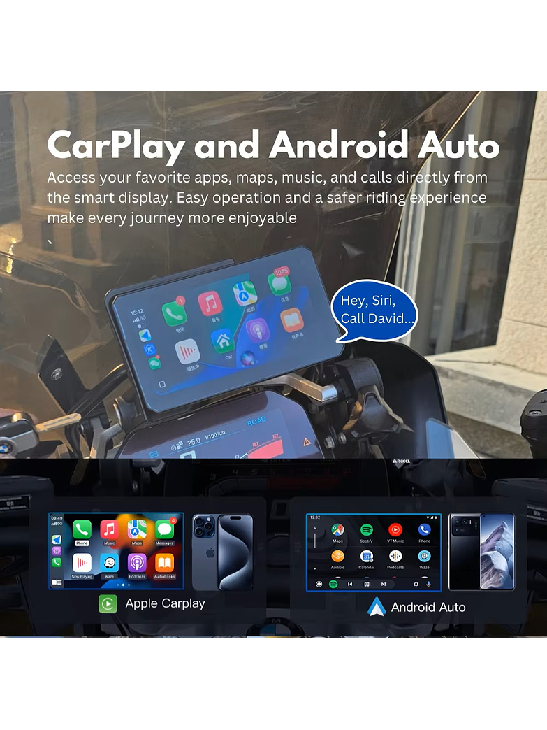 Pantalla para MOTOS BMW  C6 (PREVENTA / 10% OFF / entrega primera semana de abril) 4