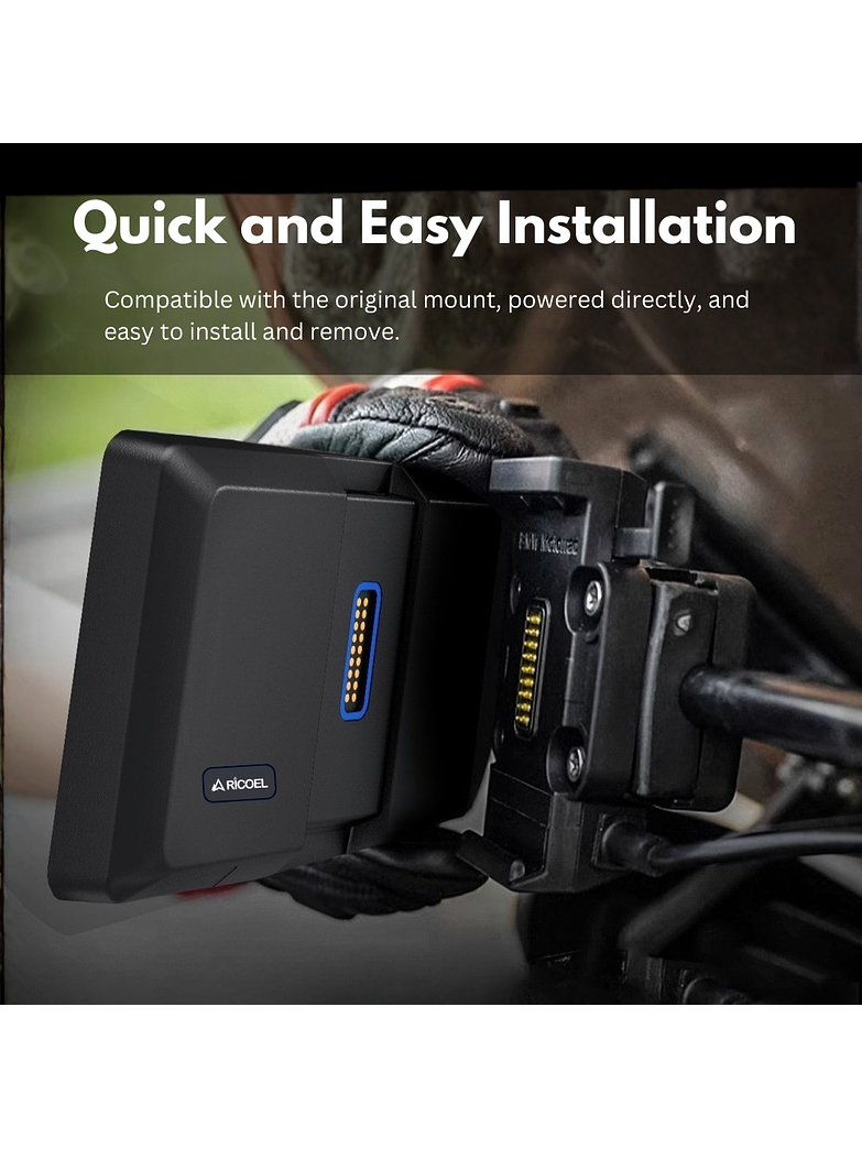 Pantalla para MOTOS BMW  C6 (PREVENTA / 10% OFF / entrega primera semana de abril) 5