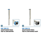 ADPATADORES PARA TAD VL CON BOTON Y DOBLE SLOT 1