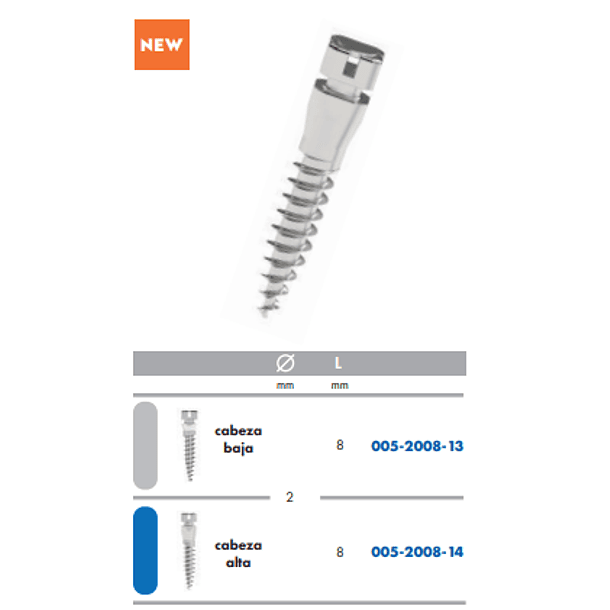 MICRO TORNILLO TAD VL  DOBLE SLOT  1