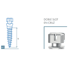 MICRO TORNILLO TAD VL  DOBLE SLOT  2