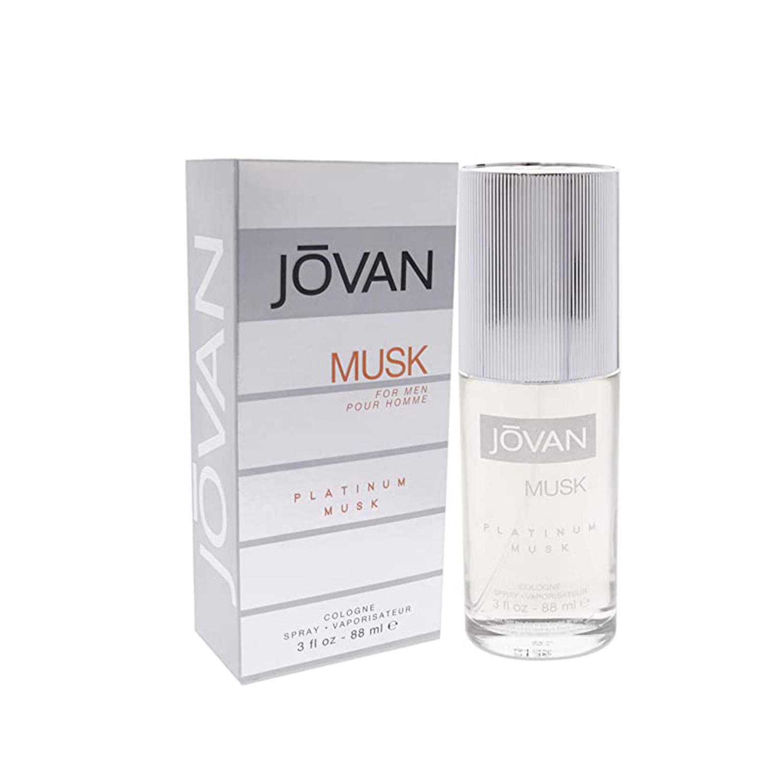 Perfume Jovan Platinum Musk Hombre Edc 88 ml