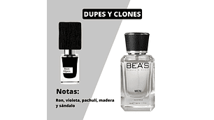 Perfume Beas 217 Clon Nasamatto Black Afgano Hombre Edp 50 ml