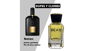 Perfume Beas 714 Clon Tom Ford Black Orchid Unisex Edp 50 ml
