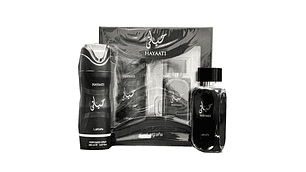 Perfume Lattafa Hayaati Unisex Edp 100 ml / Desodorante 200 ml Estuche