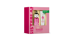 Perfume Benetton United Colors Sisterland Pink Rasberry Mujer Edt 80 ml Estuche