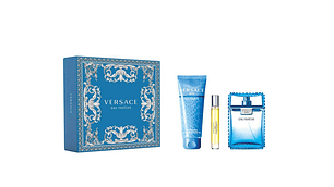 Perfume Versace Eau Fraiche Hombre Edt 100 ml / 10 ml / Shower Gel 150 ml Estuche