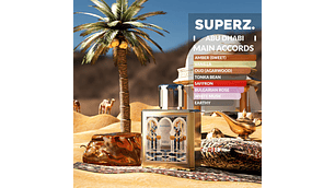 Perfume Superz Abu Dhabi Unisex Extrait De Parfum 50 ml
