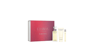 Perfume Eternity Mujer Edp 100 ml / 10 ml / Body Lotion 100 ml Estuche