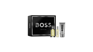 Perfume Boss Bottled Hombre Edt 100 ml / 10 ml / Shower Gel 100 ml Estuche