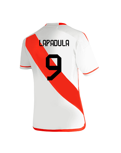 Camiseta de Local del Jugador Lapadula de la Selección Peruana 2023