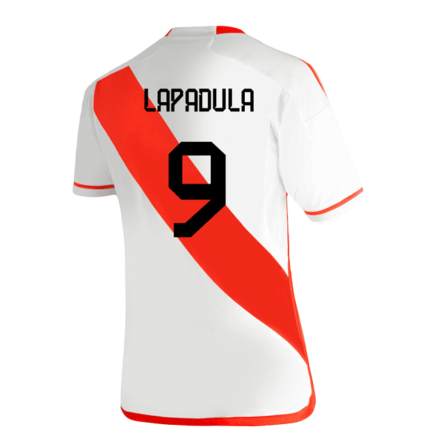 Camiseta de Local del Jugador Lapadula de la Selección Peruana 2023