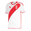 Camiseta de Local del Jugador Lapadula de la Selección Peruana 2023