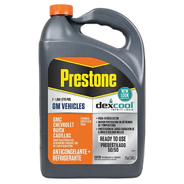 COOLANT PRESTONE DEXCOOL 50/50 3.7LTS