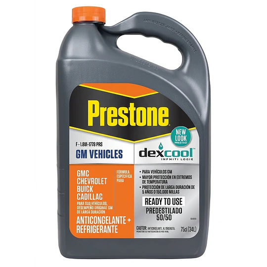 COOLANT PRESTONE DEXCOOL 50/50 3.7LTS