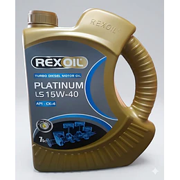 PLATINIUM REX OIL 15W40 ck4 compatible con dpf 4L