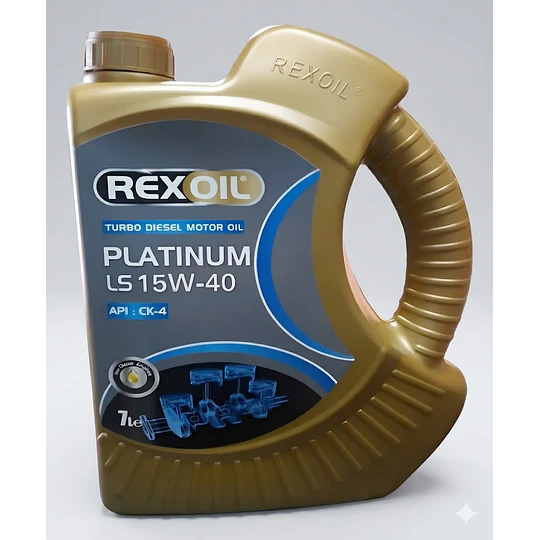 PLATINIUM REX OIL 15W40 ck4 compatible con dpf 4L