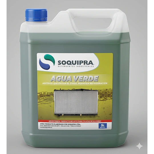 Soquipra agua Verde 5lts