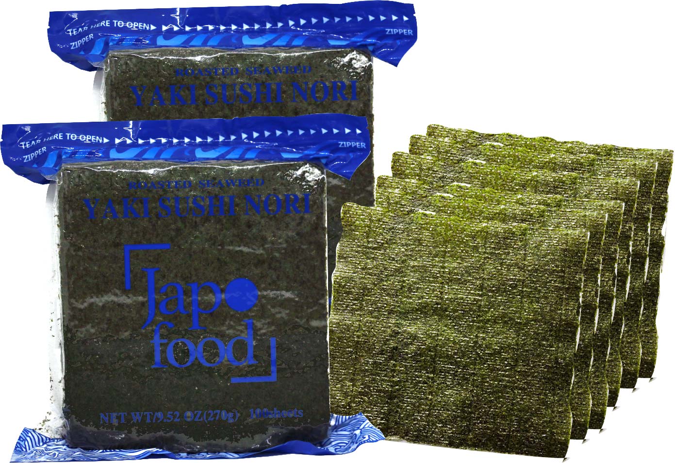 Pack Alga Nori 200 hojas