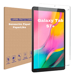 Lámina Galaxy Tab S7+ Plus Protectora Sensación Papel